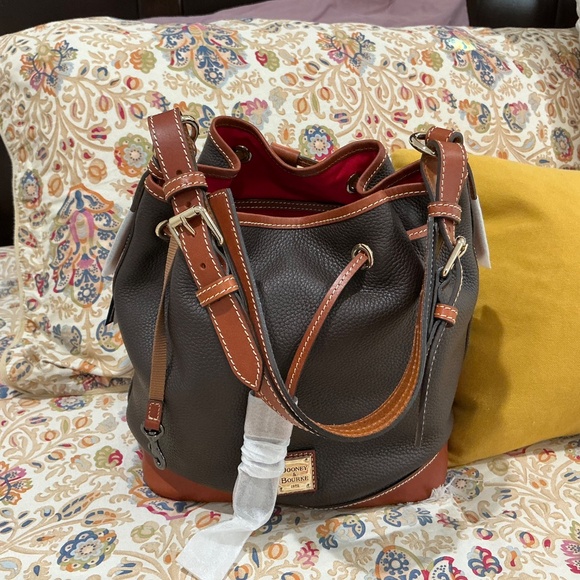 Dooney Pebble Drawstring 1961 - Picture 2 of 6